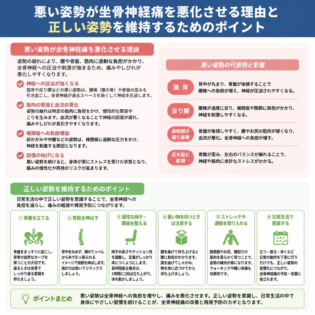 姿勢改善の重要性