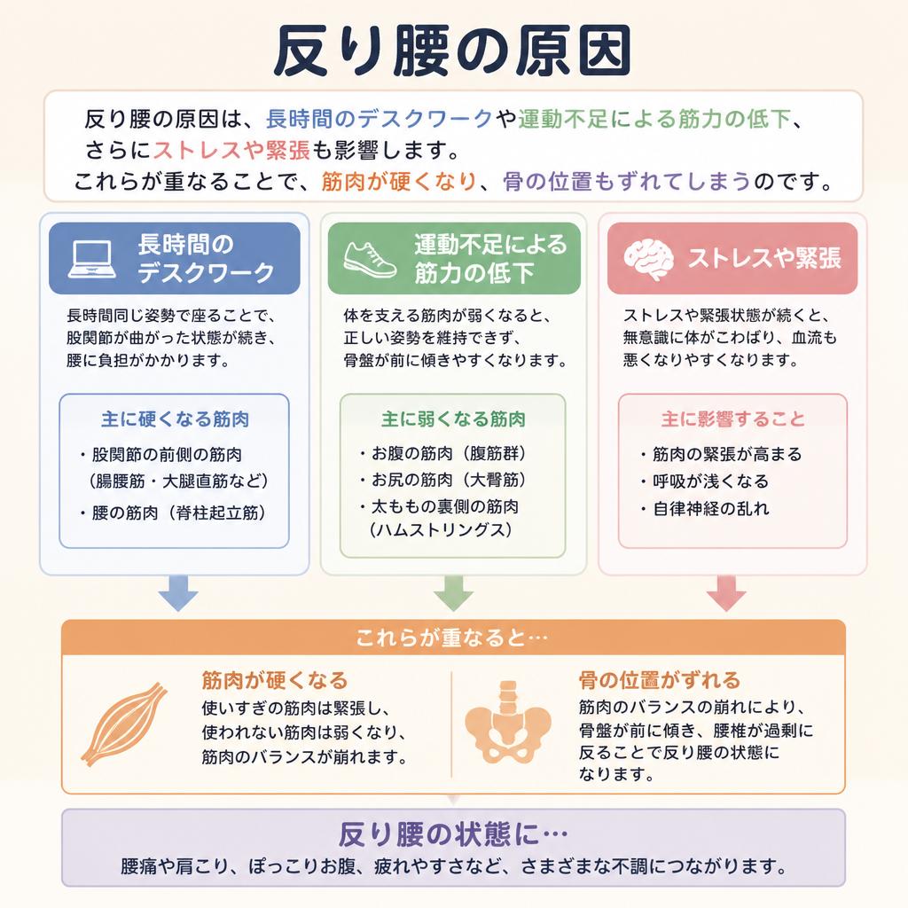 反り腰の原因
