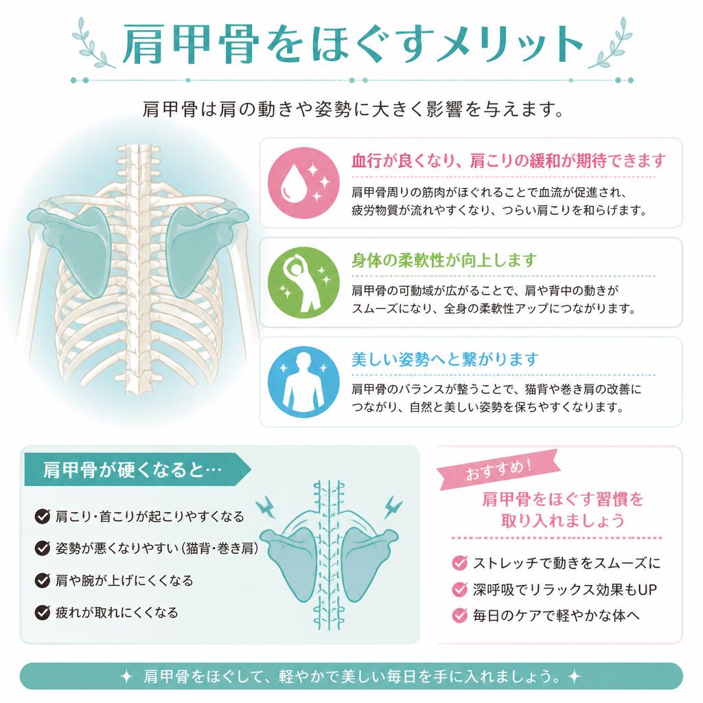 肩甲骨ほぐしの重要性