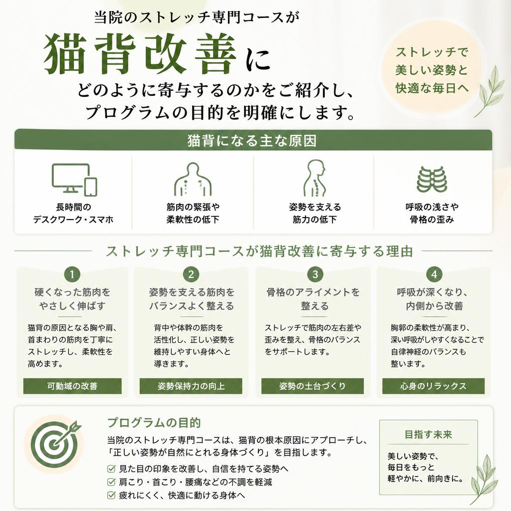 2. ストレッチ専門コースの目的