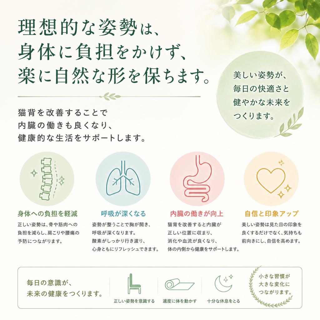 理想の姿勢とは？