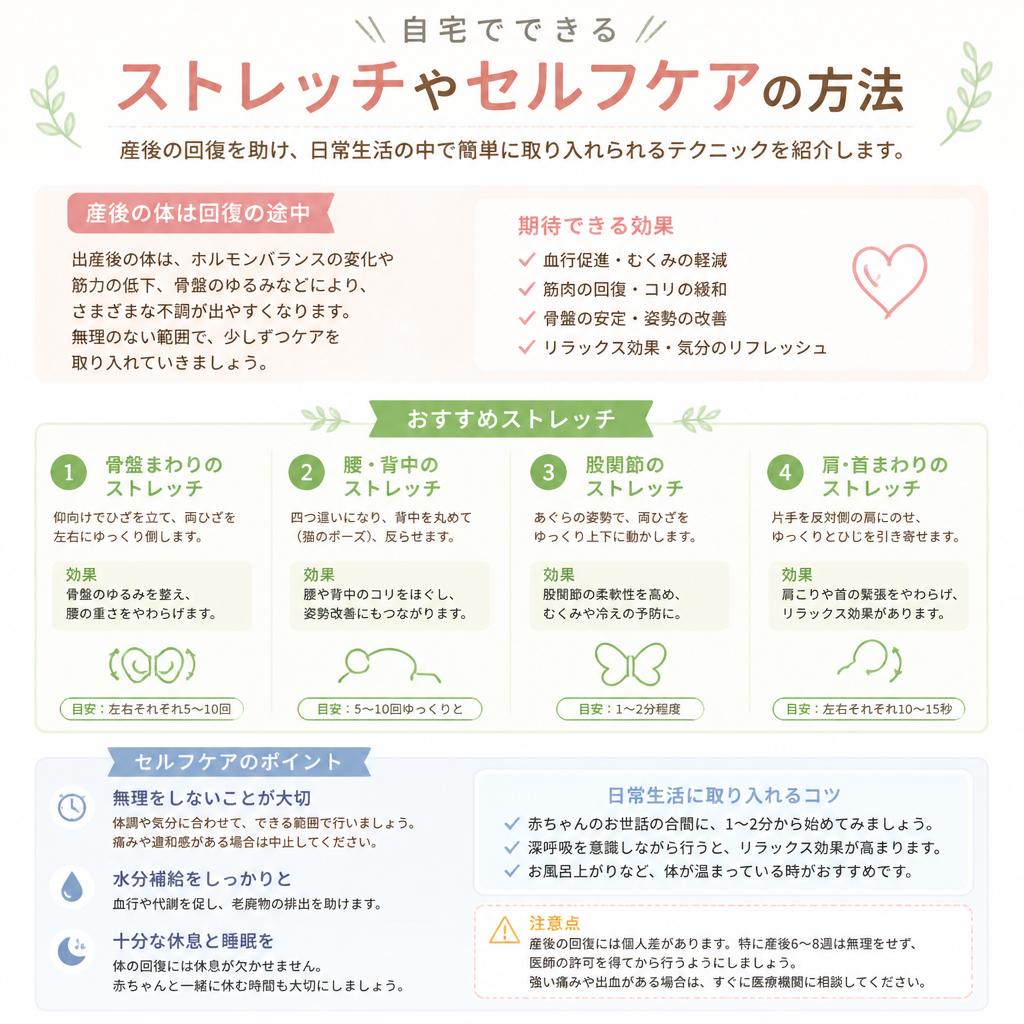 ストレッチとセルフケア