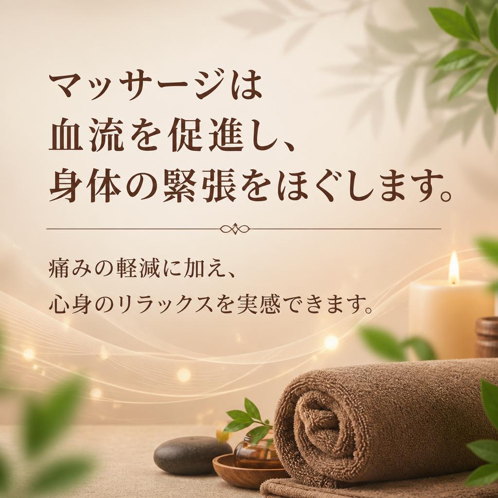 マッサージの効果