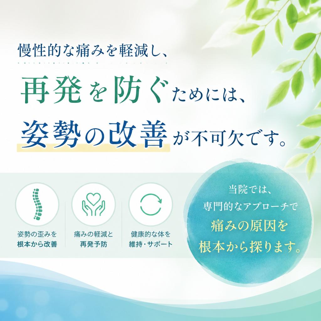 慢性痛に悩む方へ