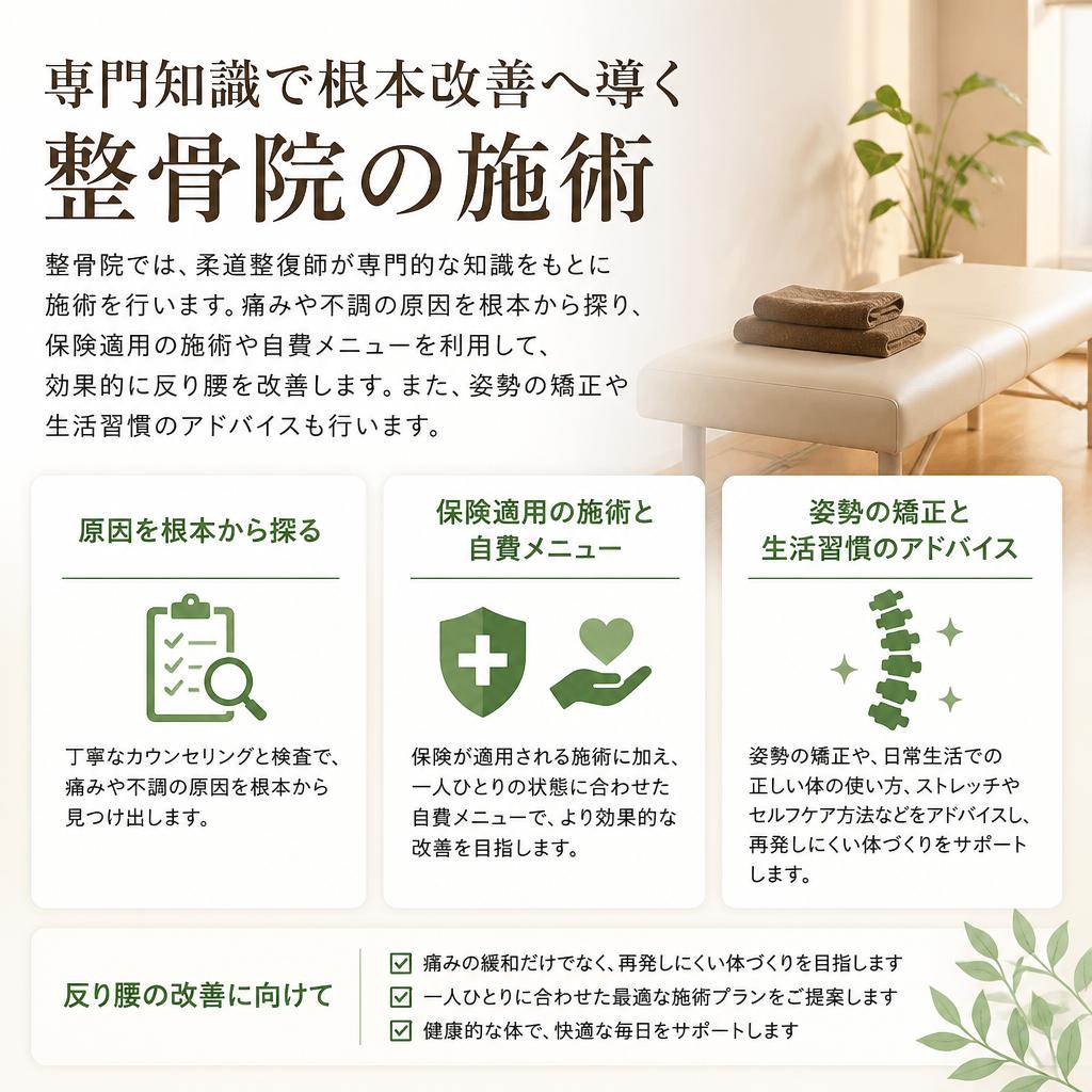 整骨院の施術内容