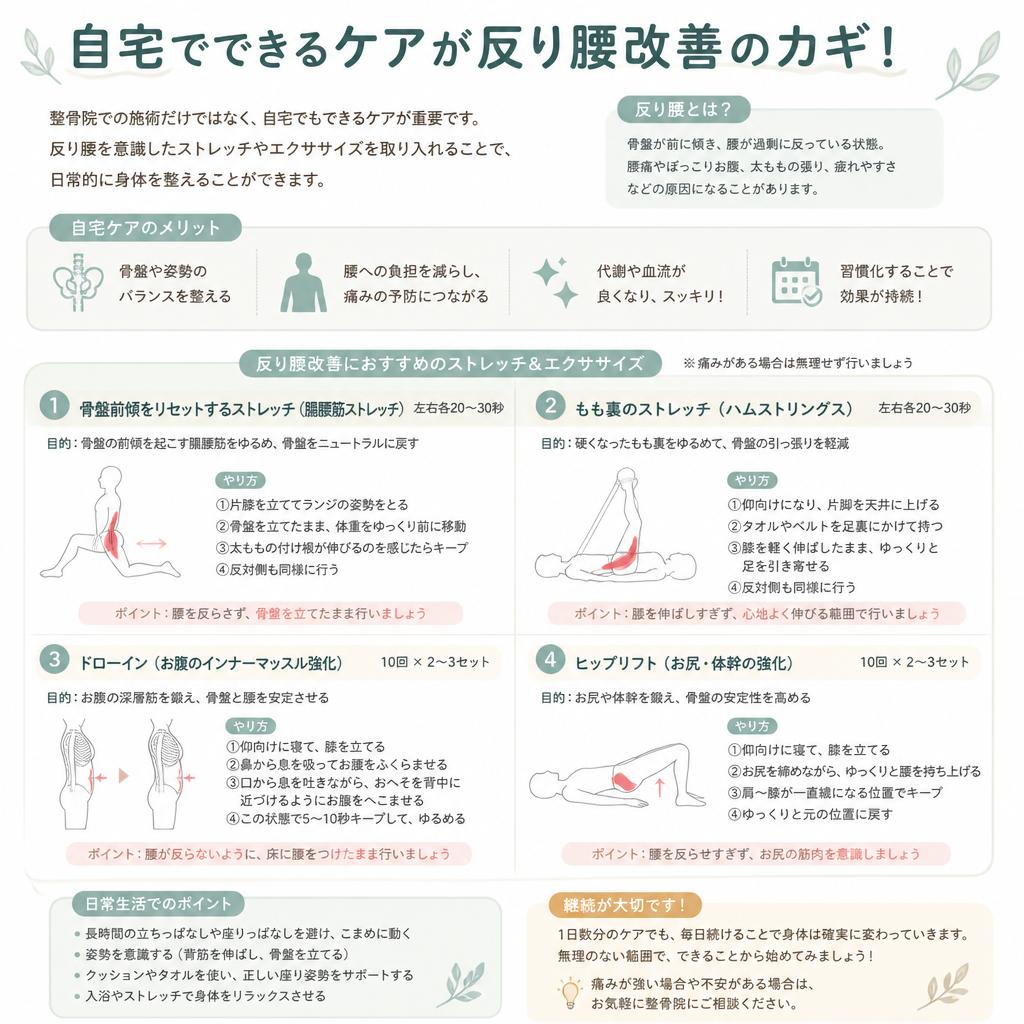 自宅でできるケア方法