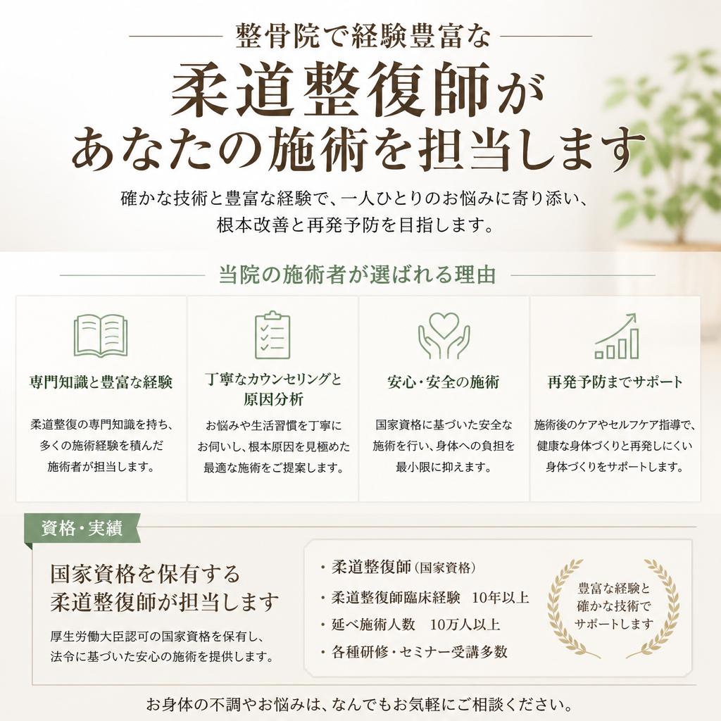施術者の紹介