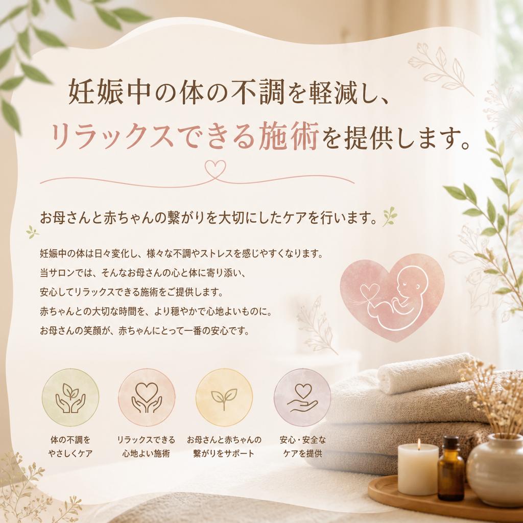 5. マタニティケアで安心サポート