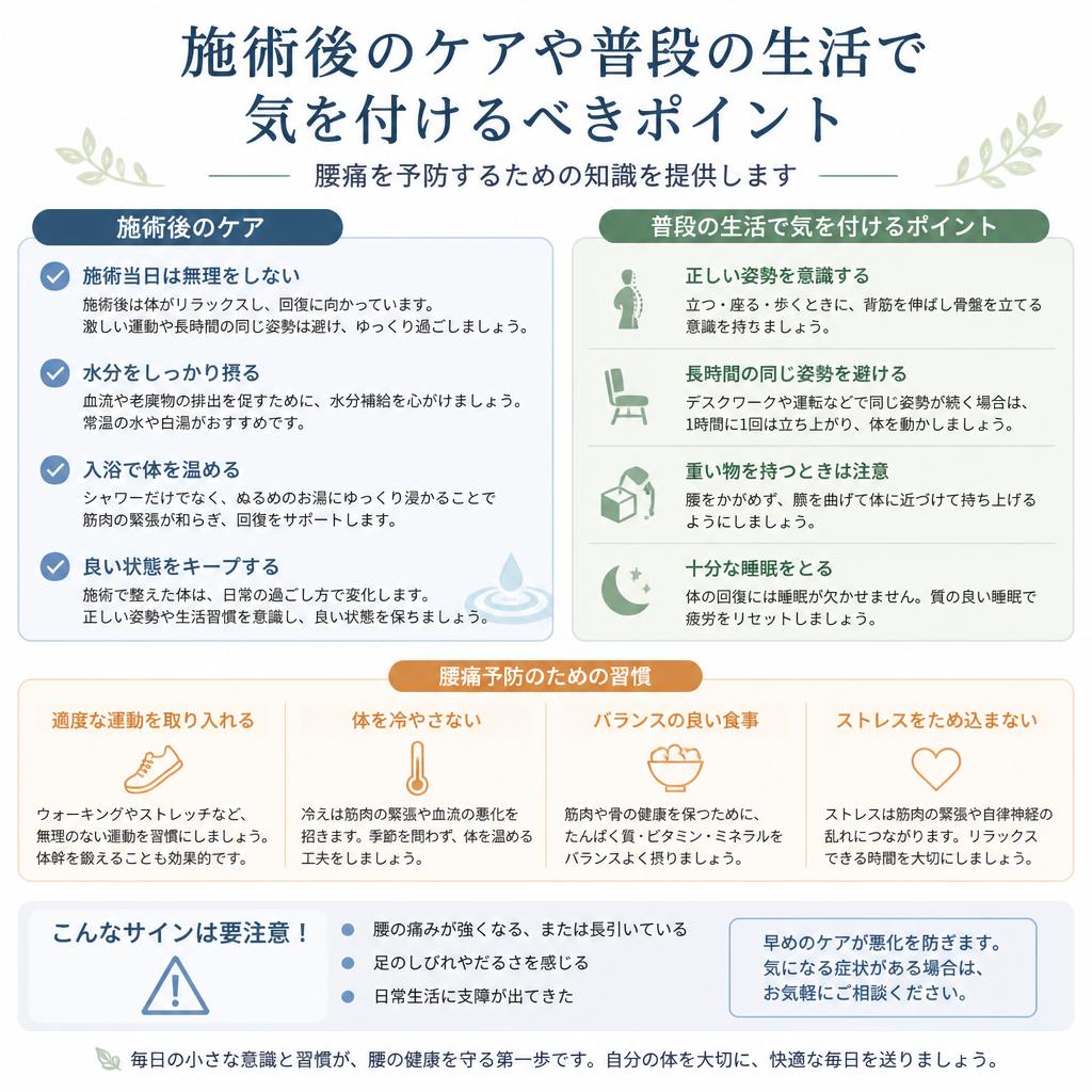 腰痛予防の重要性