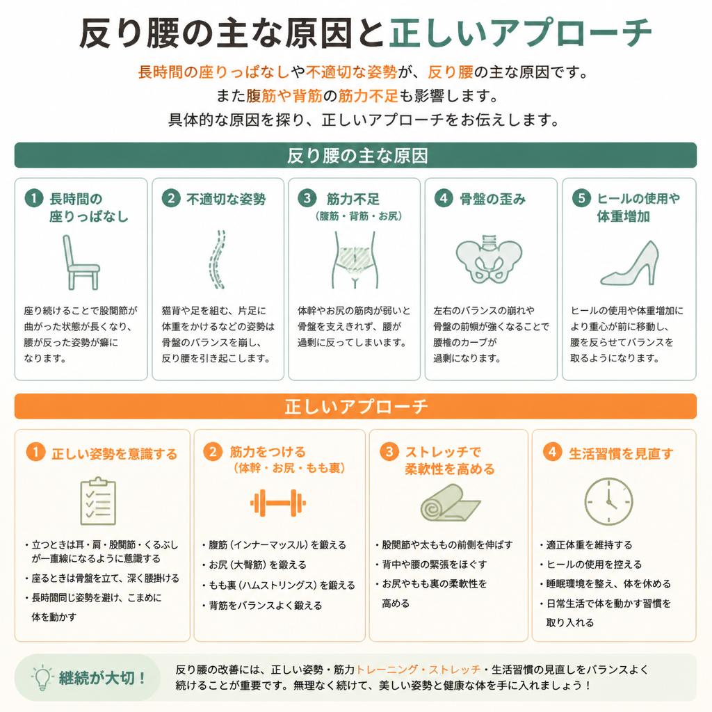 反り腰の原因