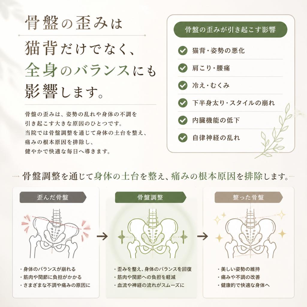 骨盤調整の重要性