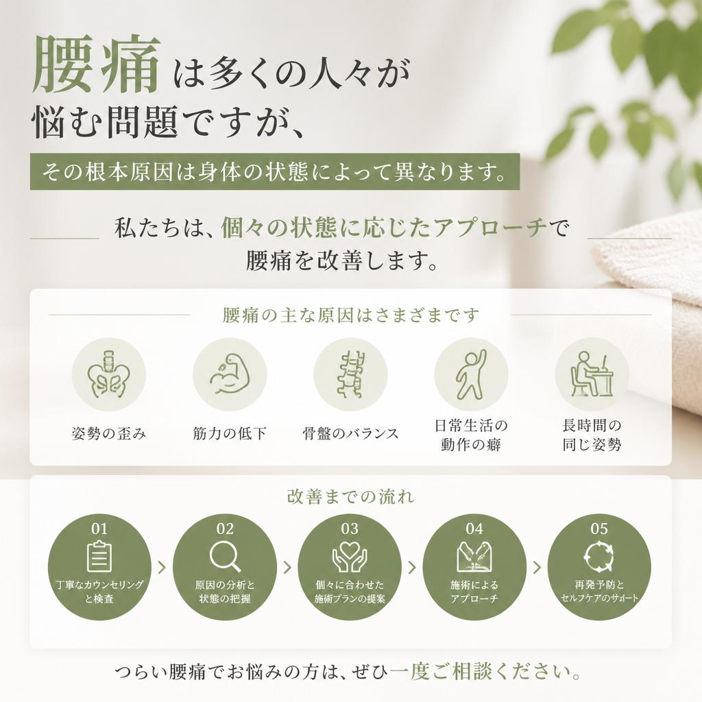 腰痛のメカニズム